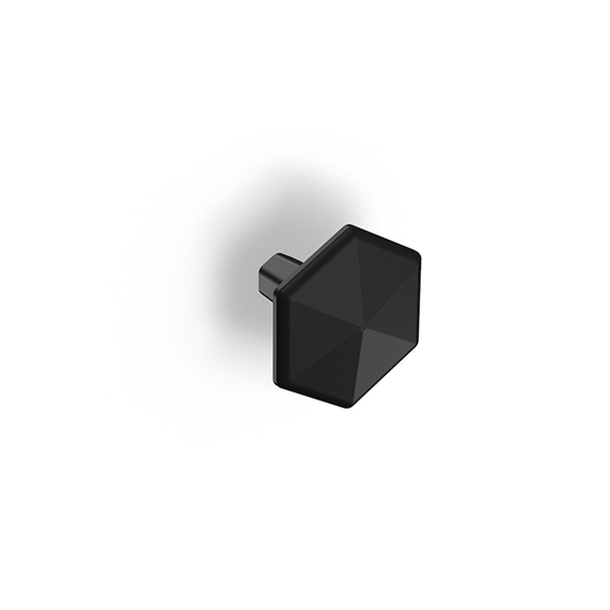 Hafele BLOOMSBURY JR Düğme kulp mat siyah 30mm
