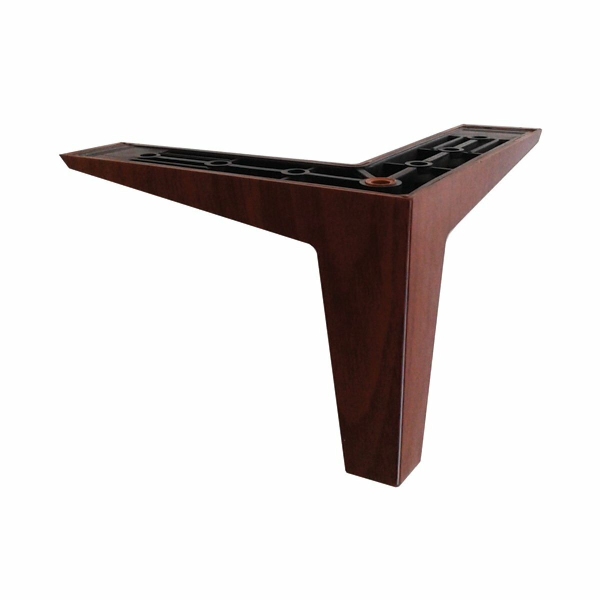 Hafele HIRA Ayak köşeli ceviz 142x142x100 mm