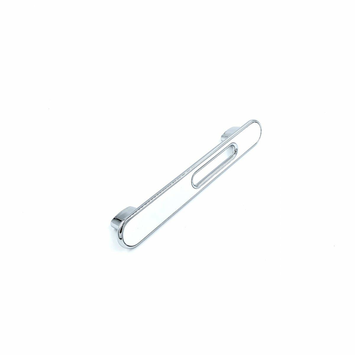 Zavinna Z318 Metal Krom - Mat Beyaz 288/320mm Akslı Kulp