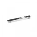 Zavinna Z318 Metal Krom - Mat Siyah 128/160mm Akslı Kulp