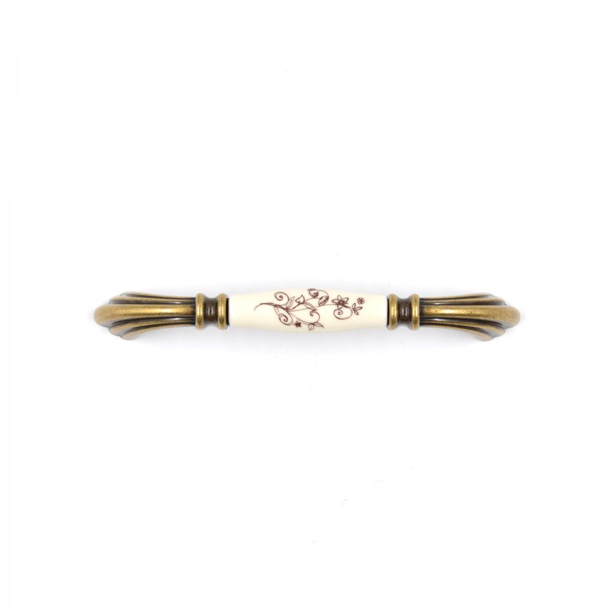 Giusti M71.01.G1.D1G Seramik Porselen Antik Sarı - Beyaz 128mm