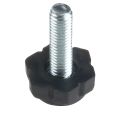 Hafele Baza ayar vidası,allenli, siyah M6x22mm