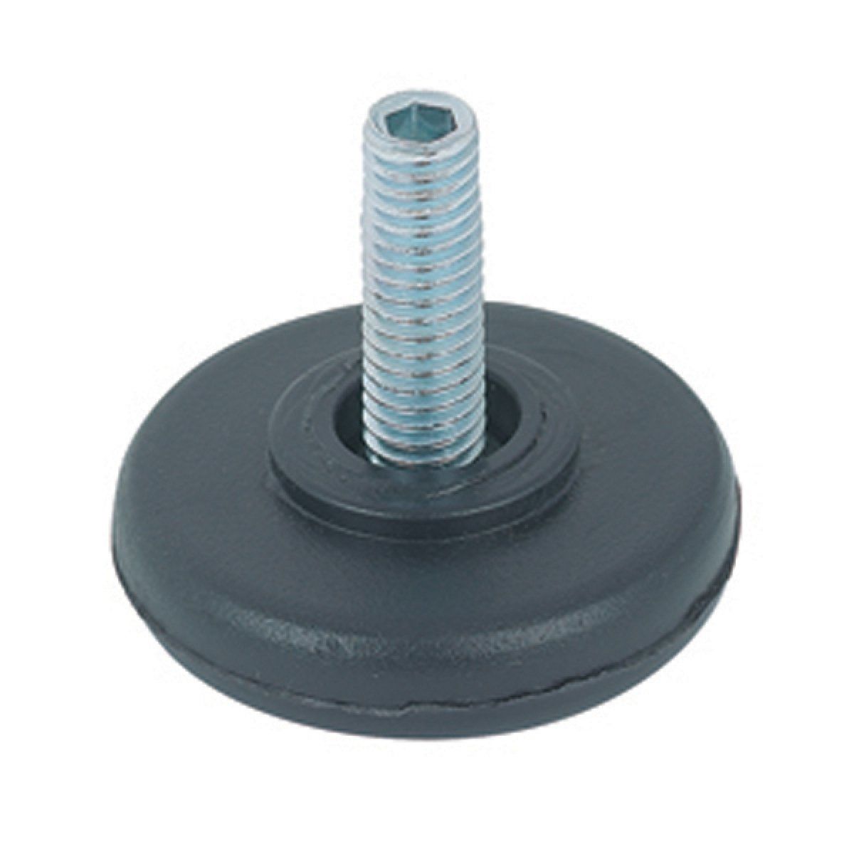 Hafele Baza ayar vidası siyah M8x22, Ø30mm