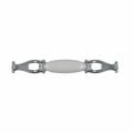 Giusti M91.00.00.CLG Seramik Metal Krom - Beyaz 128mm