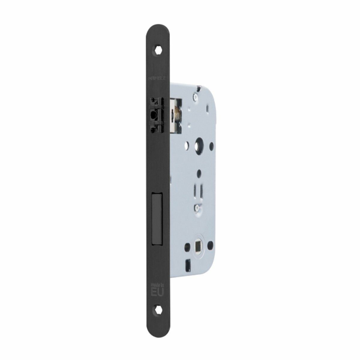 Hafele Çarpma kilit WC mat siyah 50/20mm