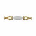 Giusti M91.00.00.GLG Metal Altın - Beyaz 128mm
