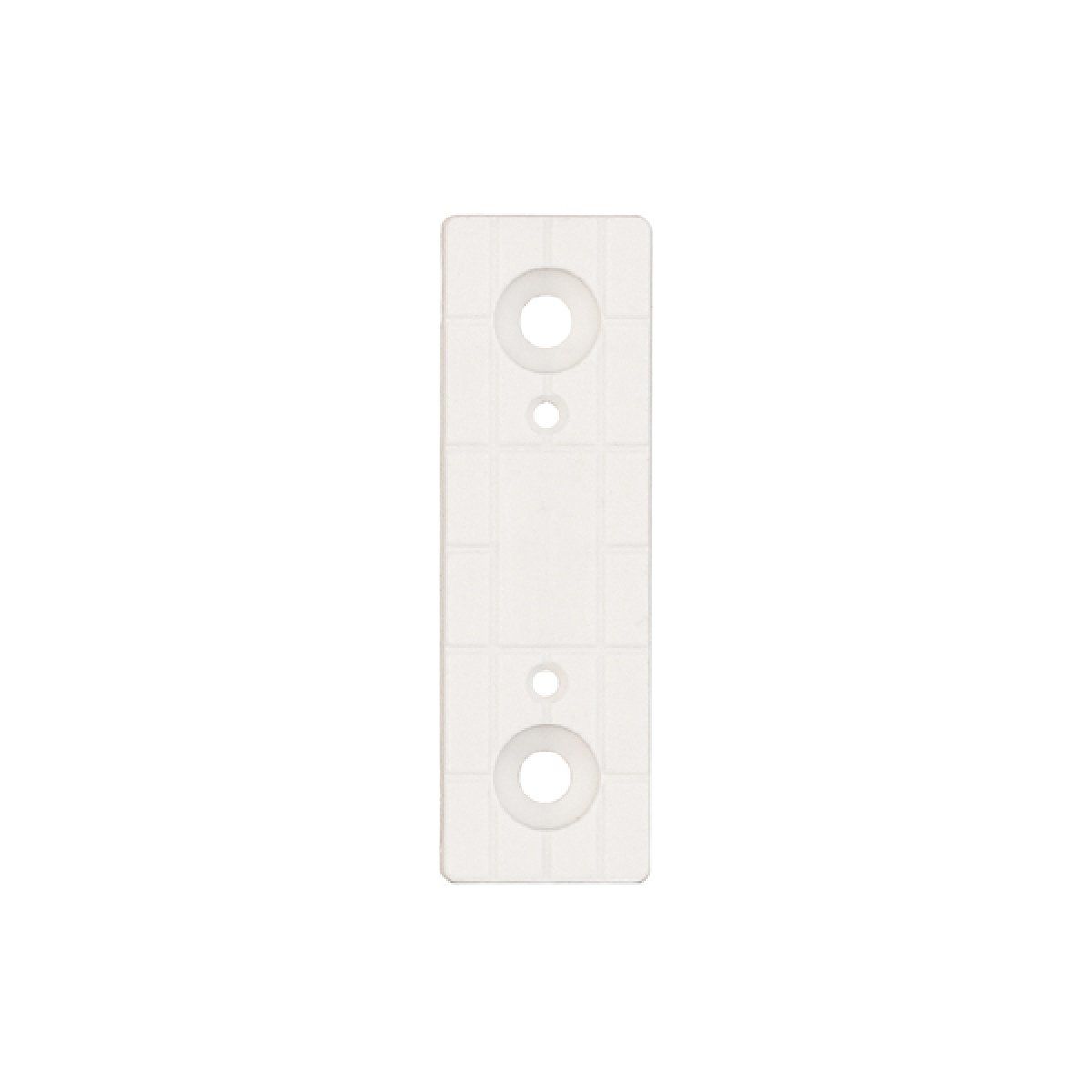 Hafele Baza pabucu, beyaz 53x11x6mm