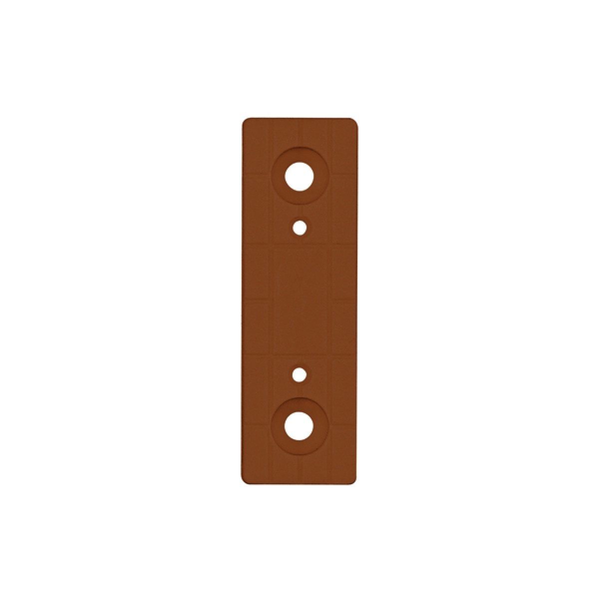 Hafele Baza pabucu, kahverengi 53x11x6mm