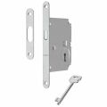 Hafele Kayar kapı kilidi CB mat krom 50/16mm