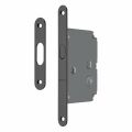 Hafele Kayar kapı kilidi WC mat siyah 50/16mm