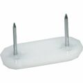 Hafele Zemin koruyucu, dikdörtgen,beyaz 44x16mm