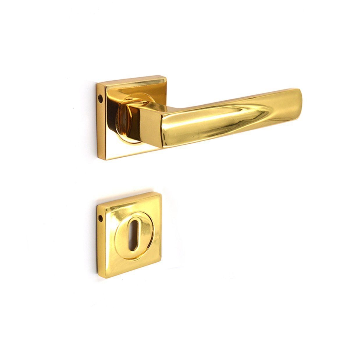 Özen BON Oda Tipi Altın Zamak | Kapı Kolu