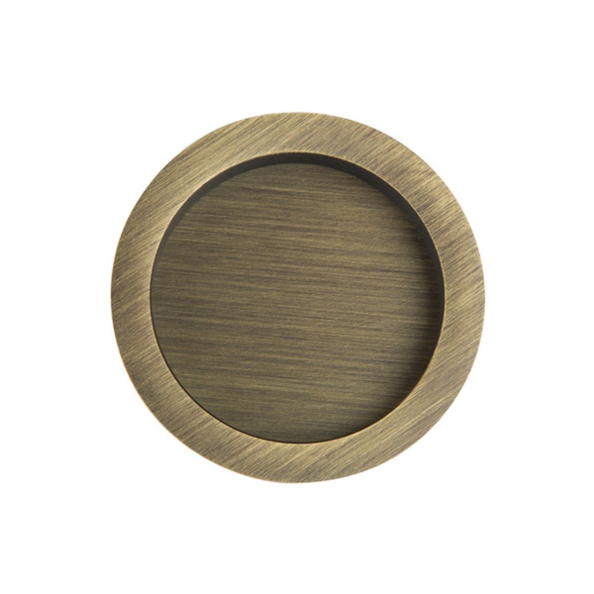 Hafele ROUND Gömme kulp pasaj tipi antik bronz