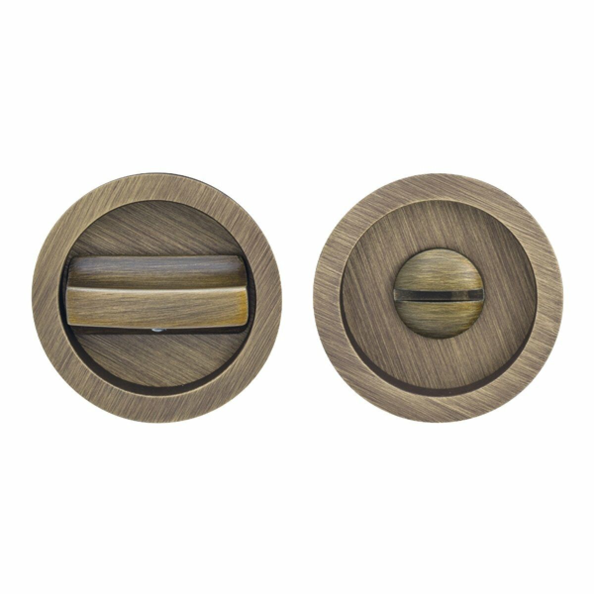 Hafele ROUND Gömme kulp (WC) antik bronz