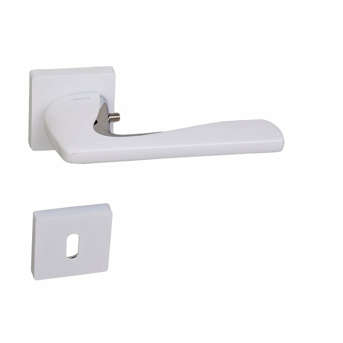 Ventus Kapı Kolu Oda Tipi Krom - Beyaz | Oda Kapı Kolu