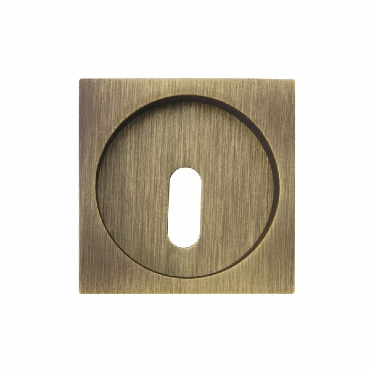 Hafele SQUARE Gömme kulp (oda) antik bronz