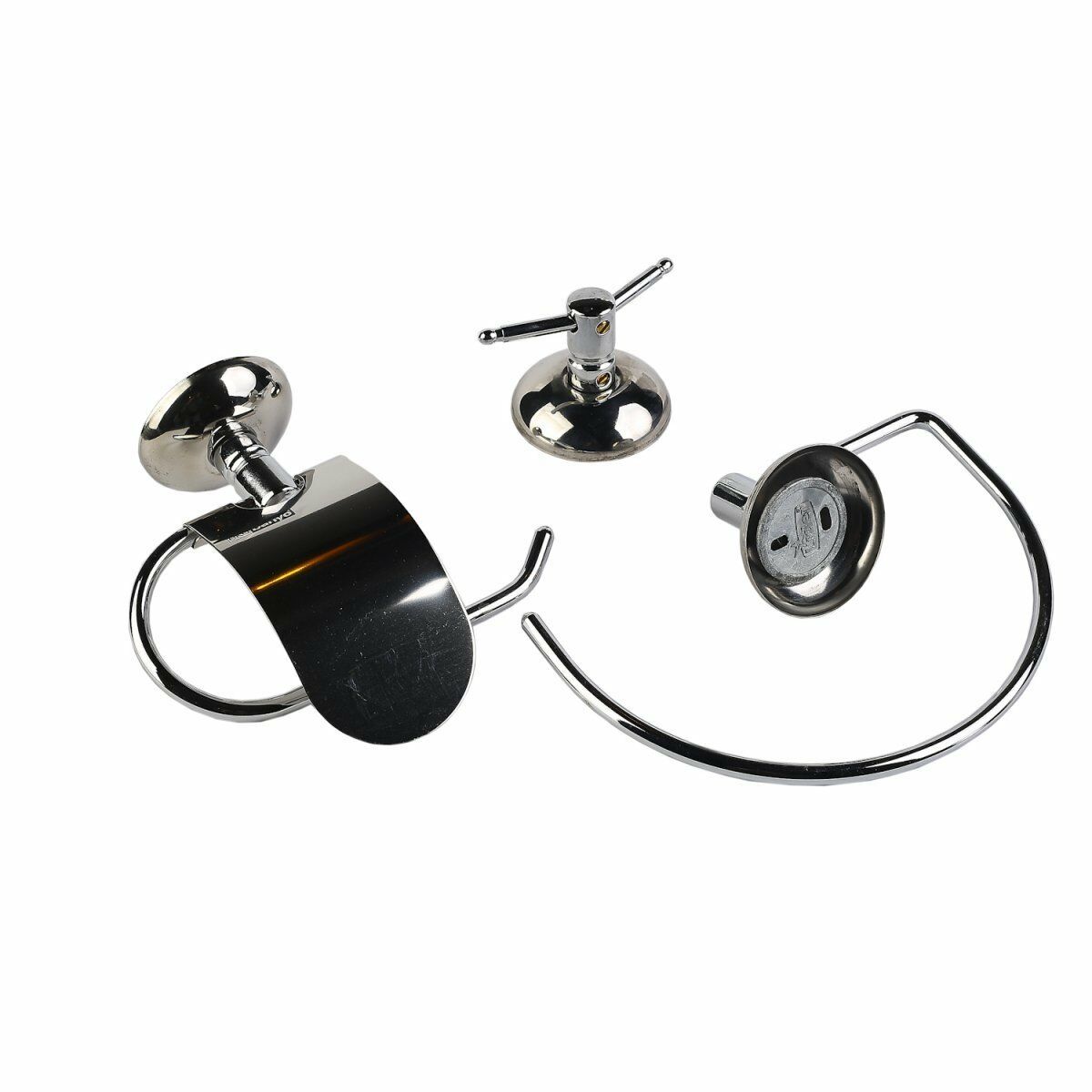 Lider Banyo Seti Krom | 3 Parça Banyo Seti