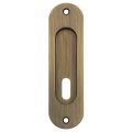 Hafele OVAL Gömme kulp (oda) antik bronz