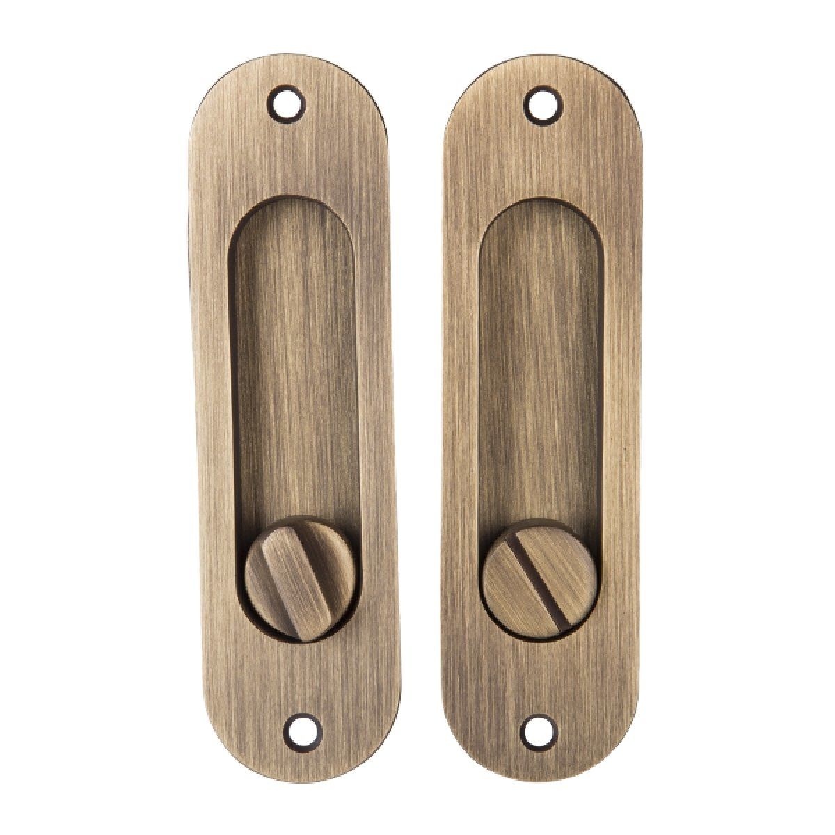 Hafele OVAL Gömme kulp (WC) antik bronz
