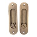 Hafele OVAL Gömme kulp (WC) antik bronz