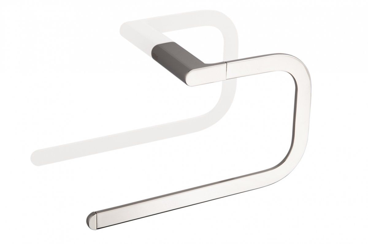 İnda Mito Duvara Monte Açık Dikdörtgen Havluluk Krom | Havluluk