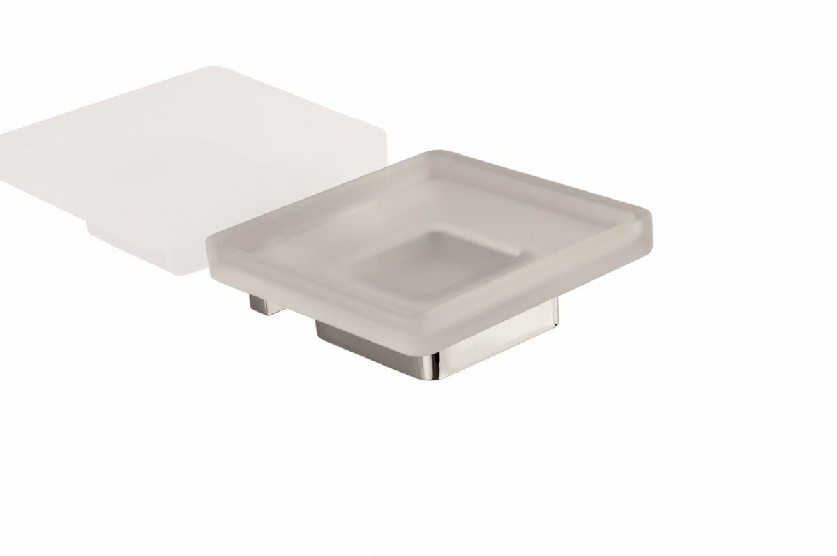 Inda Lea Paslanmaz Çelik Sabunluk Krom | Sabunluk (İnce Form)