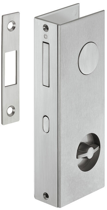 Hafele FLAT Kayar k.kilidi WC m.krom 50/38-45mm