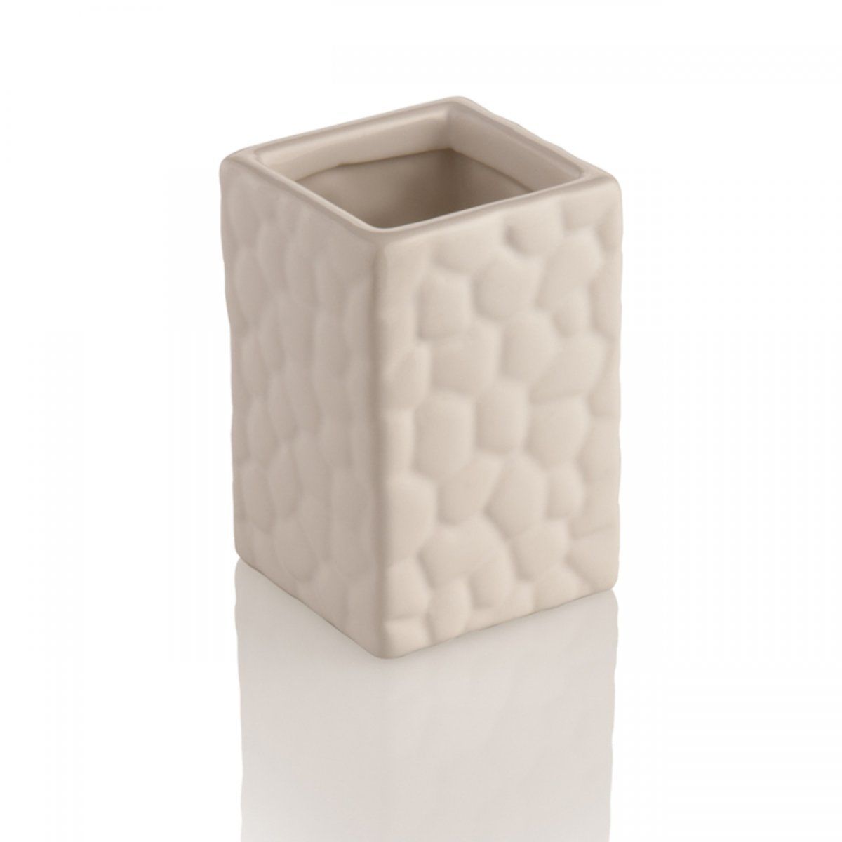 Gedy Martina Seramik Diş Fırçalık Beyaz | Diş Fırçalık