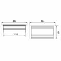 Hafele GOO DUAL 2priz/UPS/CAT6&3/HDMI/USB,m.elk