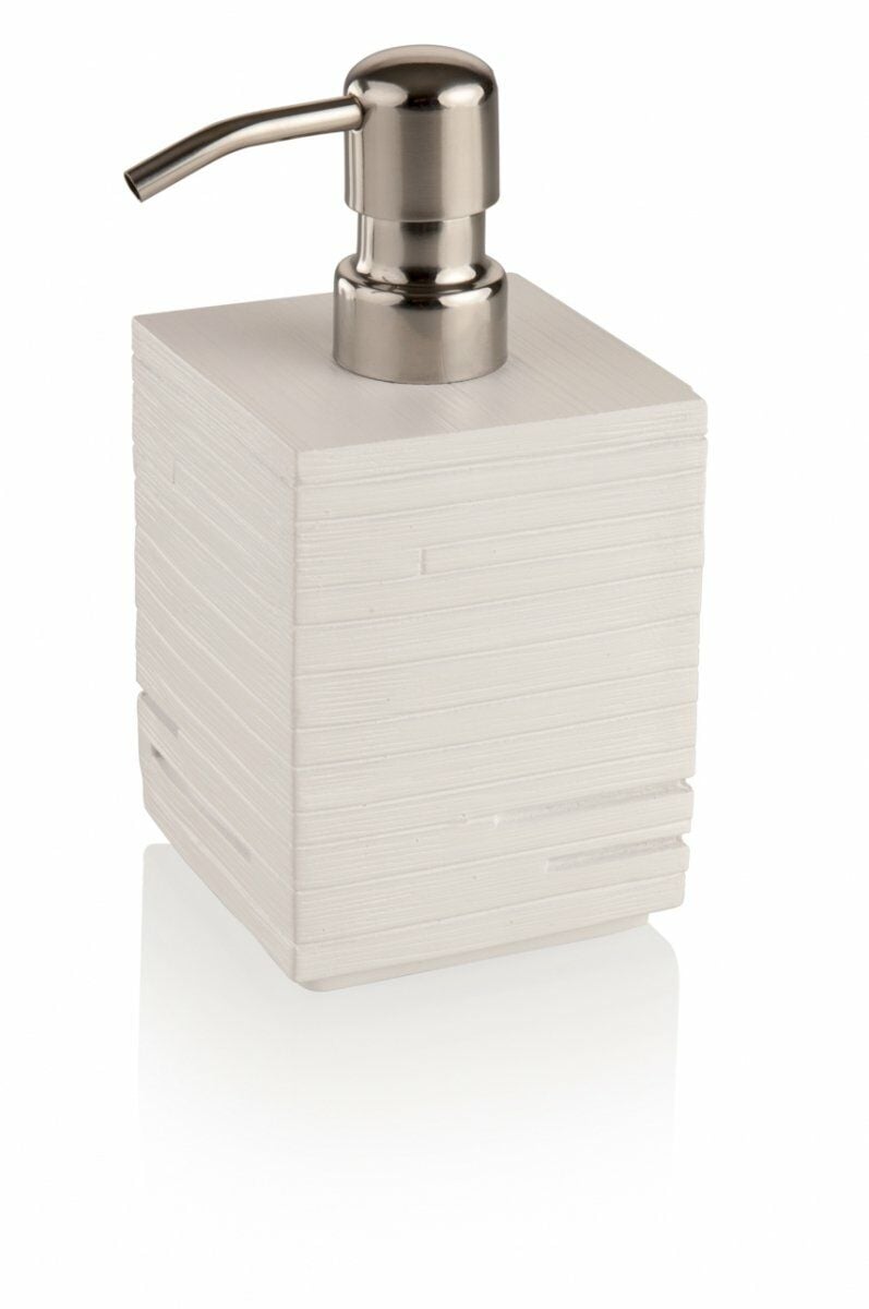 Gedy Quadrotto Sıvı Sabunluk Beyaz | Sıvı Sabunluk