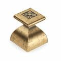Hafele FLOWER JR Düğme kulp antik bronz