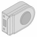Hafele NOVA Cam kilit karşılığı mat krom