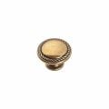 Hafele MOON JR Düğme kulp antik bronz 17mm