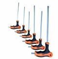 Agk T Saplı Duz Alyan - Allen Set 6 Parça 2.5-3-4-5-6-8mm