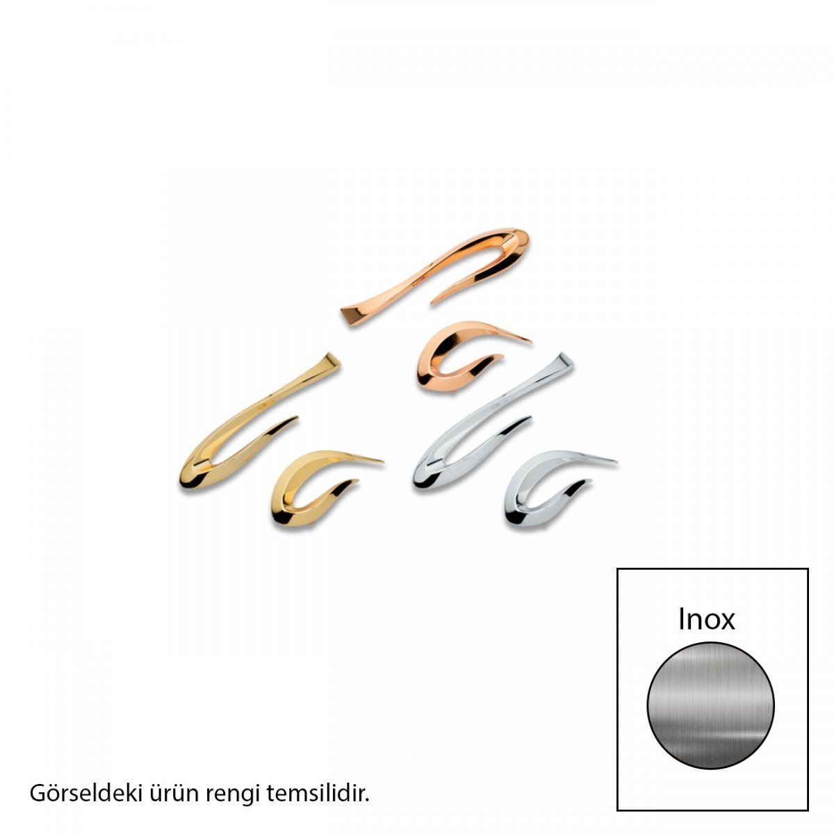 Zavinna Z142 Metal Inox 32mm Akslı Kulp