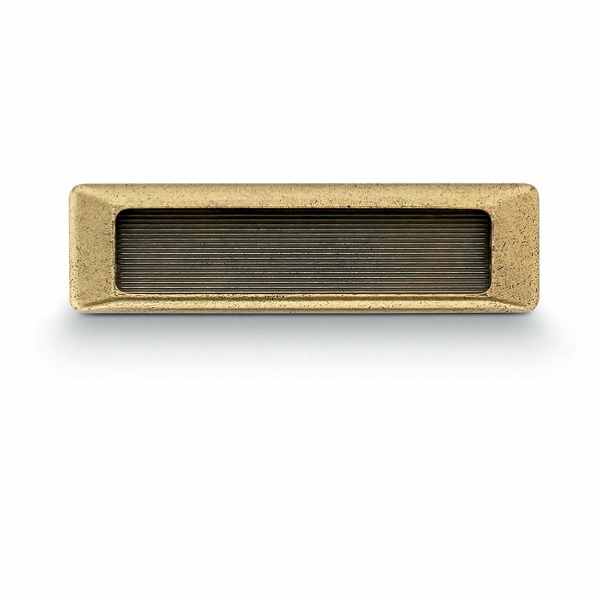 Hafele TRINITY E Gömme kulp antik bronz 128mm