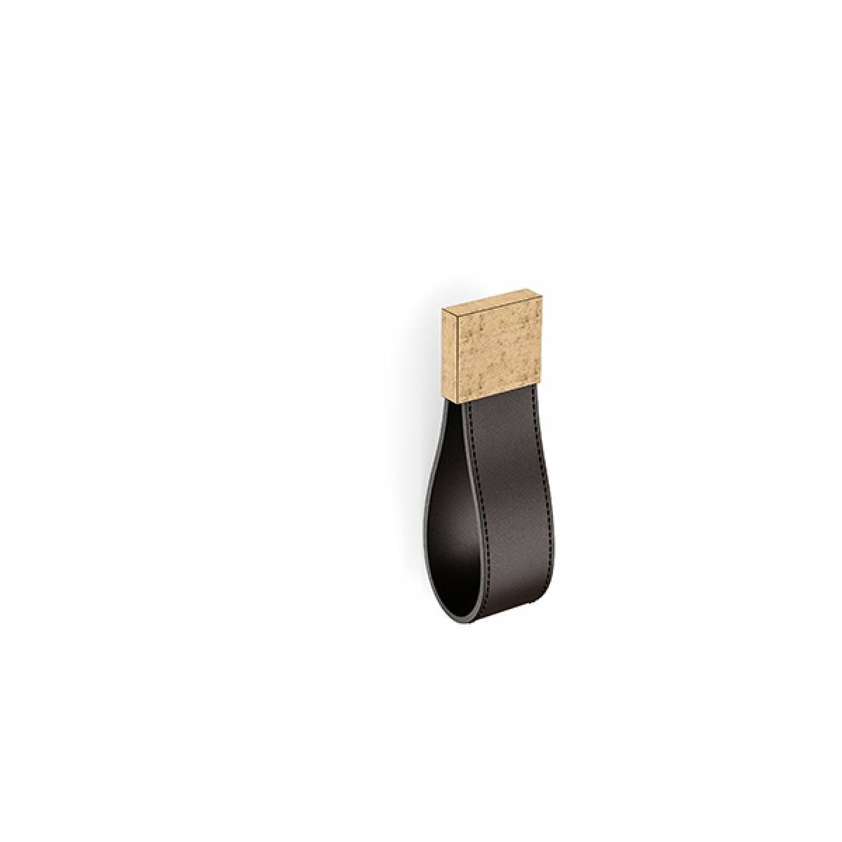 Hafele TAGE JR Düğme antik bronz/koyu kahve