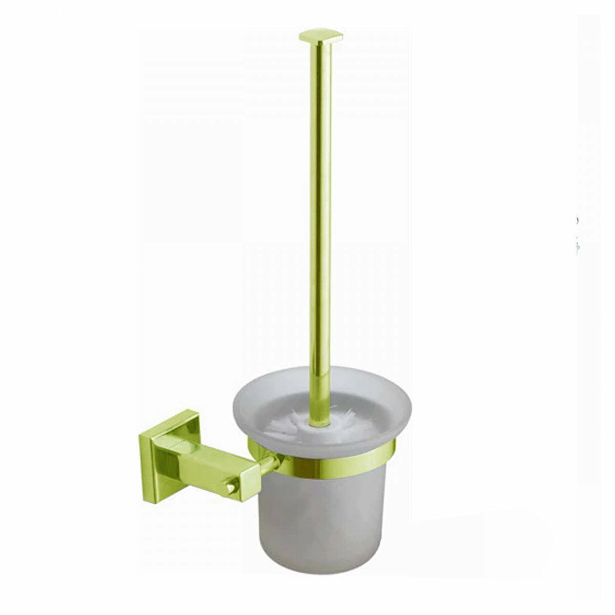 Lider Belezia Tuvalet Fırçası Altın | Paslanmaz Çelik WC Fırçası