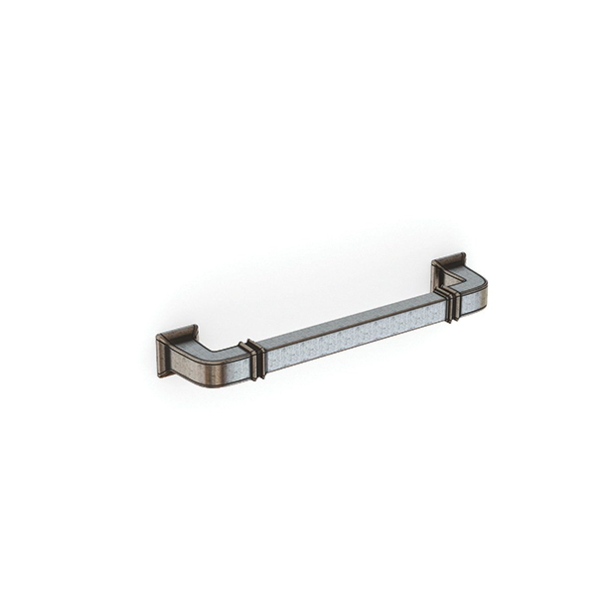 Hafele NORMAN Kulp antik gümüş 160 mm