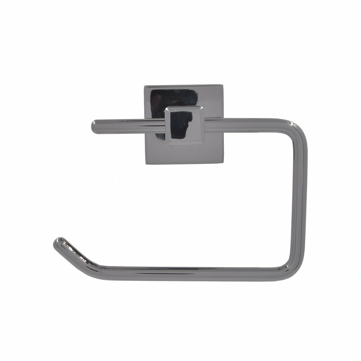 Lider Belezia Tuvalet Kağıtlığı Krom Siyah | Duvara Monte Kağıtlık