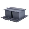 Hafele Çekmece içi  COVERT Çöp kutusu, antrasit 600mm,2x12lt