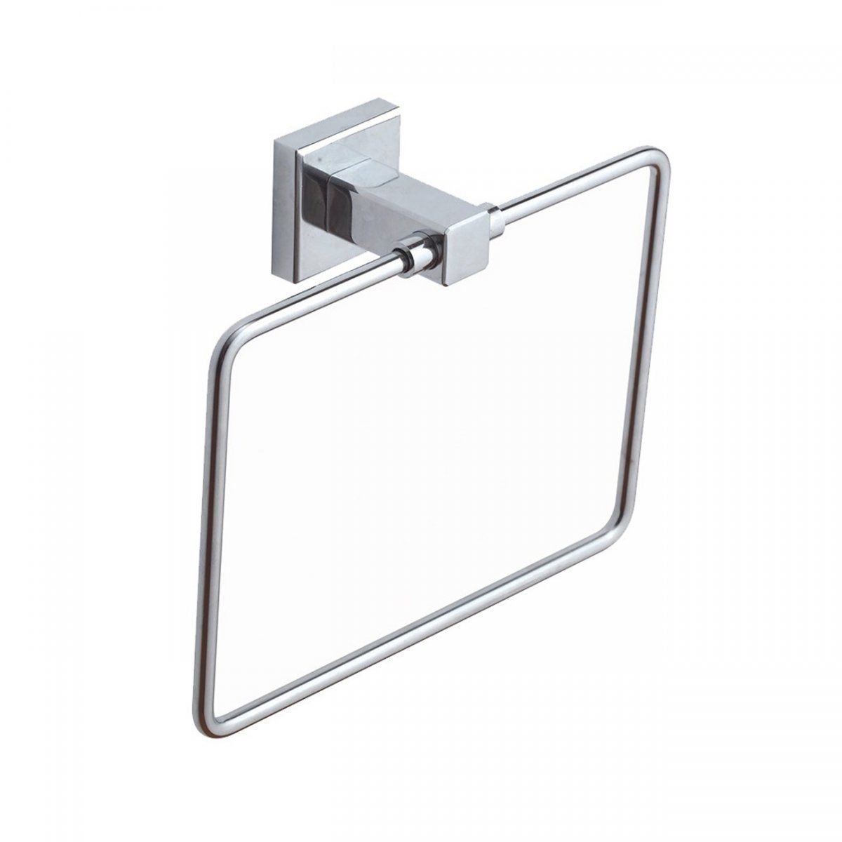 Lider Belezia Kare Havluluk Krom | Duvara Monte Havluluk