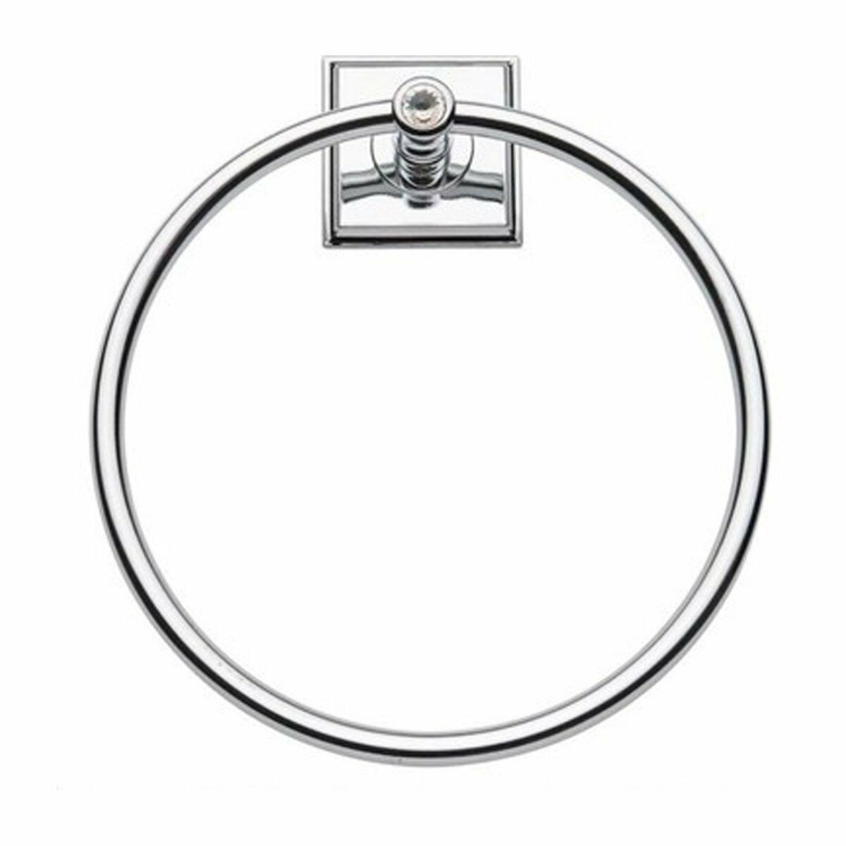 Lavella Yapışkanlı Yuvarlak Havluluk Krom | Duvara Monte Havluluk