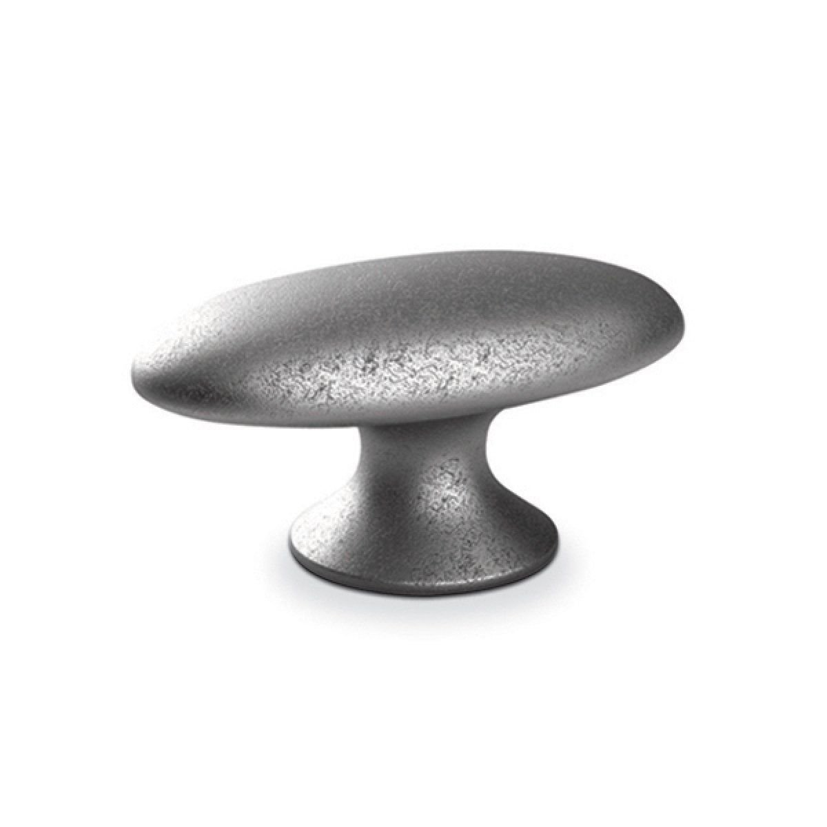 Hafele IVA JR Düğme kulp antik gümüş 60mm
