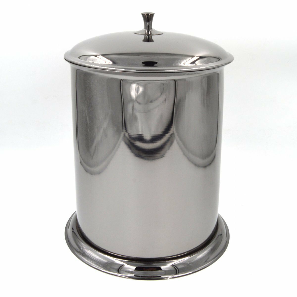 Lider Füme Paslanmaz Çelik Çöp Kovası 5 Litre | Çöp Kovası