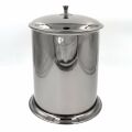 Lider Füme Paslanmaz Çelik Çöp Kovası 5 Litre | Çöp Kovası