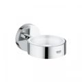 Grohe Essentials Sabunluk ve Diş Fırçalık Tutucu Krom Pirinç