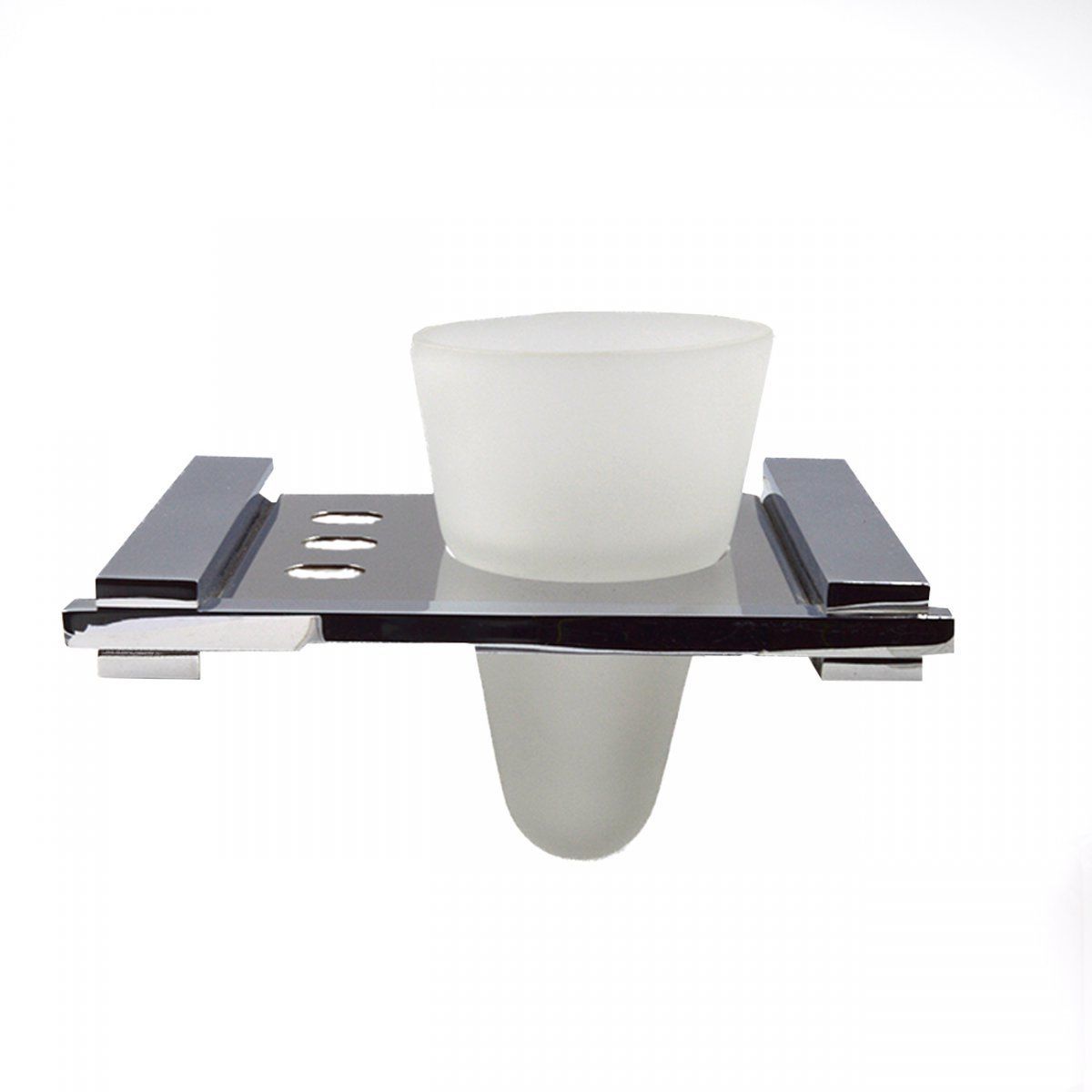 Selin Diş Fırçalık Krom | Duvara Monte Diş Fırçalık