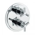 Grohe Atrio Upsilon Ankastre Termostatik Banyo Duş Çeşmesi Çevirmeli Krom