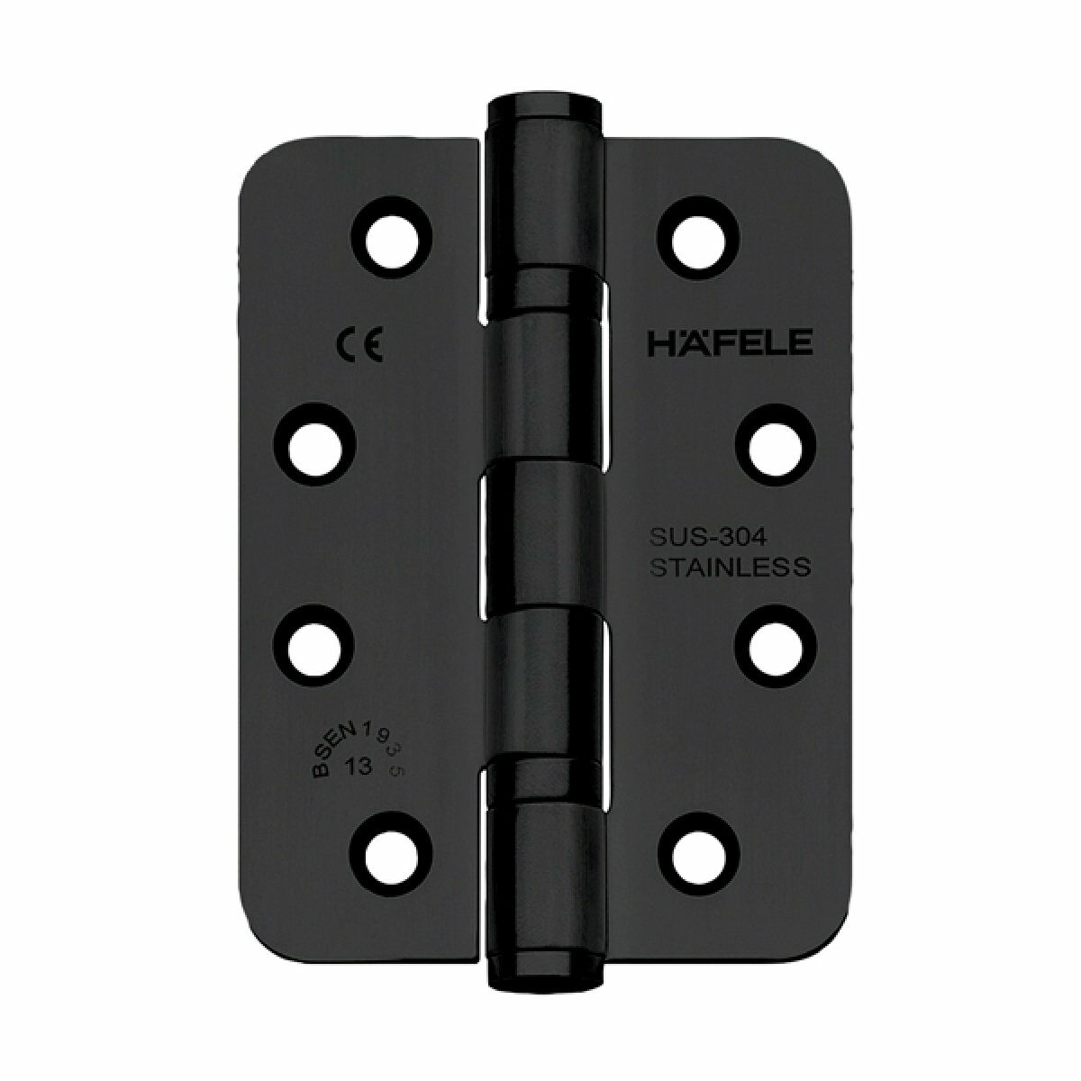 Hafele Yaprak ment.F p.çel.siyah102x76x3mm